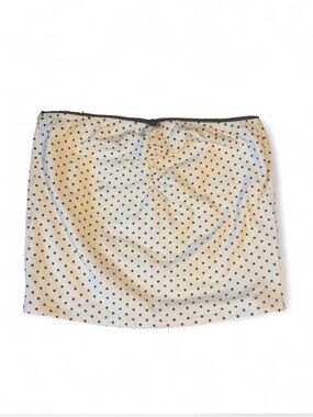 Full Tilt Black Polka Dot Tube top